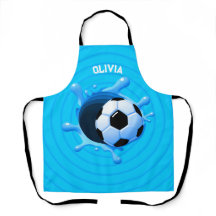 Personalisierte Fußballball-Schürze