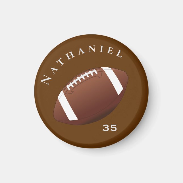 Personalisierte Fußballenthusiasten von Foto und T Magnet (Vorne)