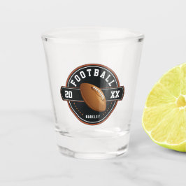 Personalisierte Fußballsaison Schnapsglas