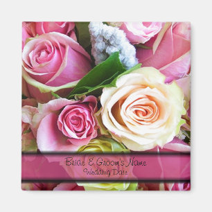 Personalisierte Gastgeschenk Hochzeit Magnet