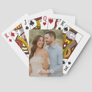 Personalisierte Gastgeschenk Hochzeit Spielkarten
