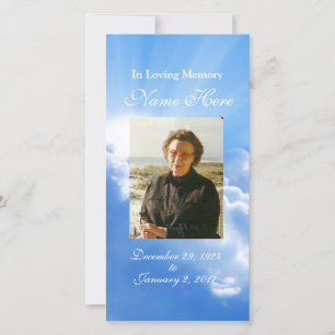 Personalisierte Gebetskarte / Gebetskarte