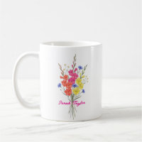 Personalisierte Geburtstagblume Gladiole Maßanfert