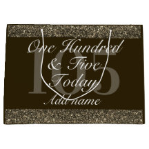 Personalisierte Geburtstagsgeschenktasche 105.