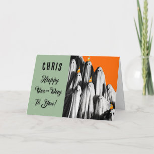 Personalisierte Geburtstagskarte Halloween Karte