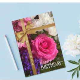 Personalisierte Geburtstagskarte Karte