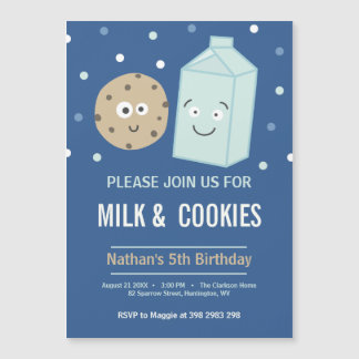 Personalisierte Geburtstagsparty Magneteinladung