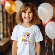 Personalisierte Geburtstagsparty von Unicorn Girl