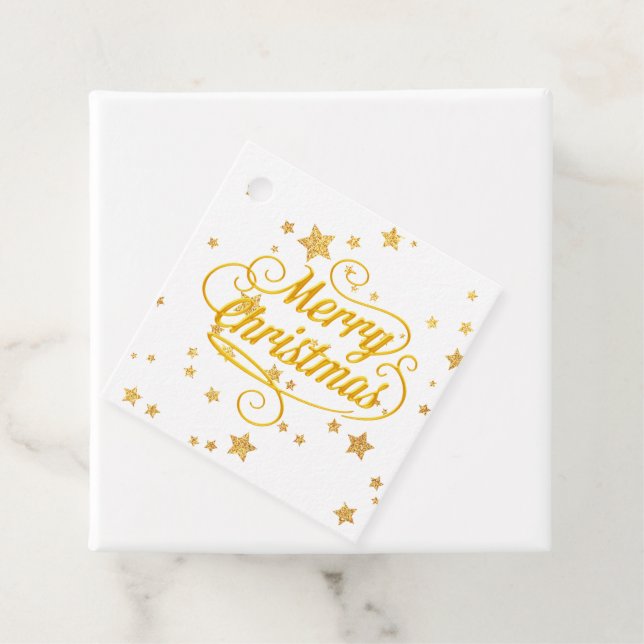 Personalisierte Gefallen-Tags Geschenkanhänger (Beispiel)