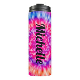 Personalisierte Gefärbte Krawatte Thermosbecher