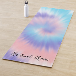 Personalisierte Gefärbte Krawatte Yogamatte