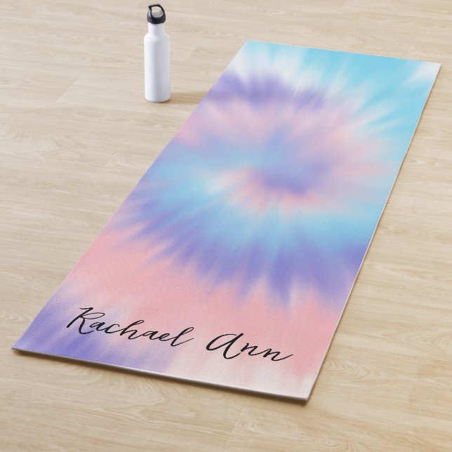 Personalisierte Gefärbte Krawatte Yogamatte (Beispiel)