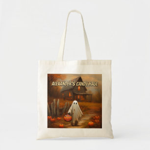 Personalisierte Geister-Trick-or-Treat-Tasche für Tragetasche