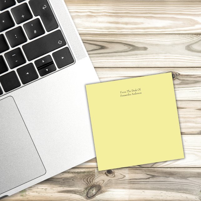 Personalisierte gelbe Post-It-Notizen Post-it Klebezettel (Von Creator hochgeladen)