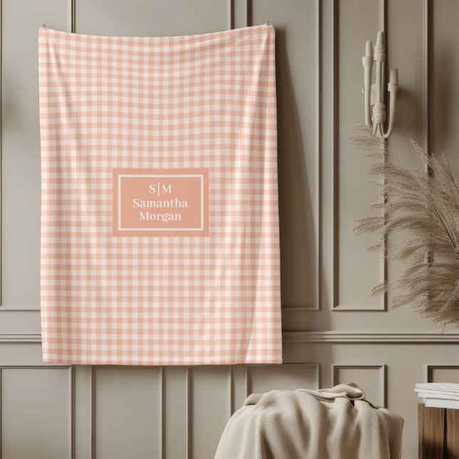 Personalisierte gemütliche Decke Chic Moderne Ästh (Personalized Cozy Blanket Chic Modern Aesthetic)