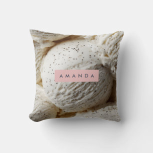 Personalisierte Gemütlichkeit Vanilla Besichtigung Kissen