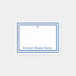 PERSONALISIERTE GERAHMTE Post-it-Hinweise Post-it Klebezettel