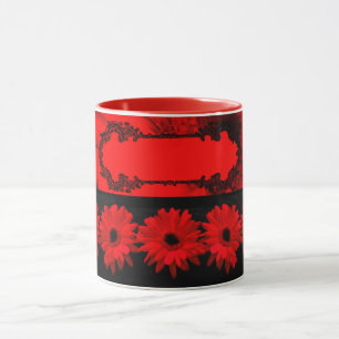 Personalisierte Gerbera Daisy Tasse