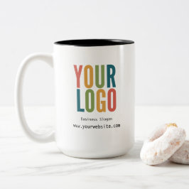 Personalisierte Geschäft-Logo-Kaffeetasse Zweifarbige Tasse