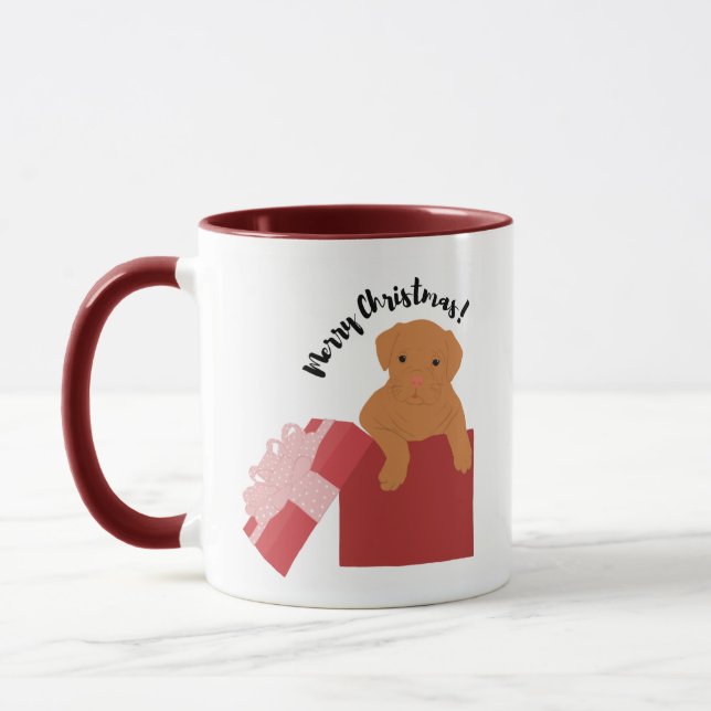 Personalisierte Geschenkboxen Baby Bulldog Tasse (Links)
