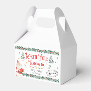 Personalisierte Geschenkboxen für den Nordpol Geschenkschachtel