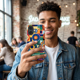 Personalisierte Geschenke für afroamerikanischen F iPhone 16 Hülle