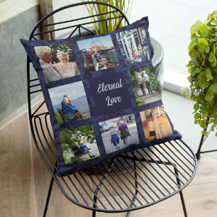 Personalisierte Geschenke für ältere Eltern Paare  Kissen