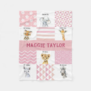 Personalisierte Geschenke für Babys & Girls, neue  Fleecedecke