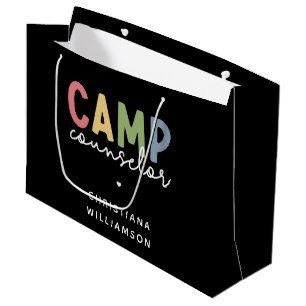 Personalisierte Geschenke für Camp-Berater Große Geschenktüte