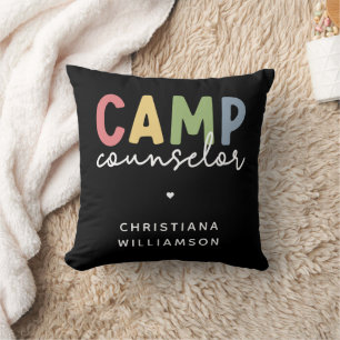 Personalisierte Geschenke für Camp-Berater Kissen