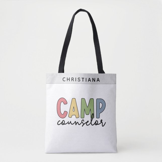 Personalisierte Geschenke für Camp-Berater Tasche (Vorderseite)
