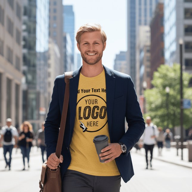 Personalisierte Geschenke für das Logo-Foto hinzuf Tri-Blend Shirt (Add Logo Photo Image Picture Personalized Gifts Tri-Blend Shirt Bella + Canvas Tee)