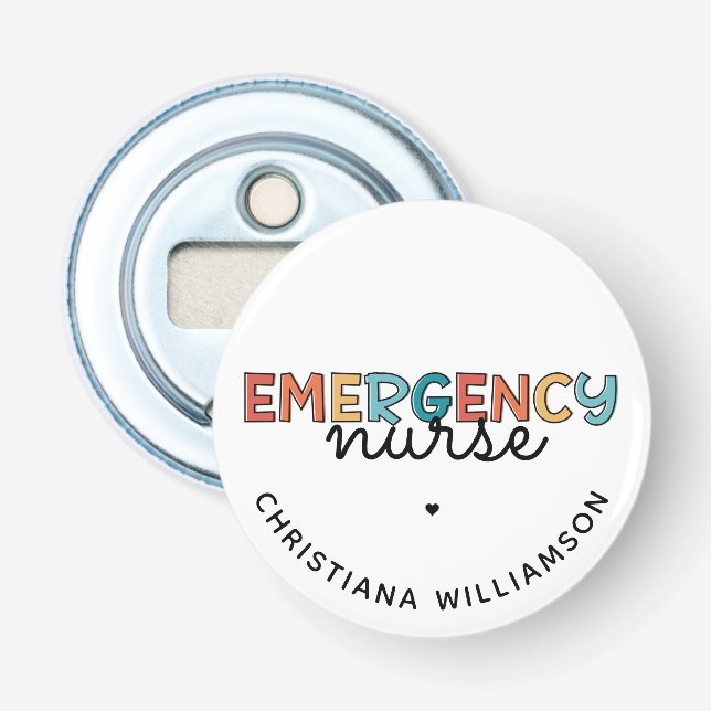 Personalisierte Geschenke für die Krankenversicher Flaschenöffner (Vorderseite)