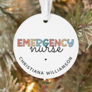 Personalisierte Geschenke für die Krankenversicher Ornament