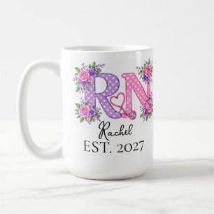 Personalisierte Geschenke für examinierte Krankens Kaffeetasse