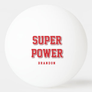 Personalisierte Geschenke für ihn rote Ping-Pong-B Tischtennisball