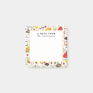 Personalisierte Geschenke für Lehrer Post-it Klebezettel