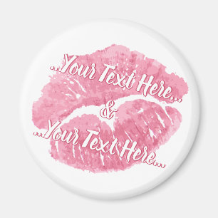 Personalisierte Geschenke für Liebe und Küsse Magn Magnet