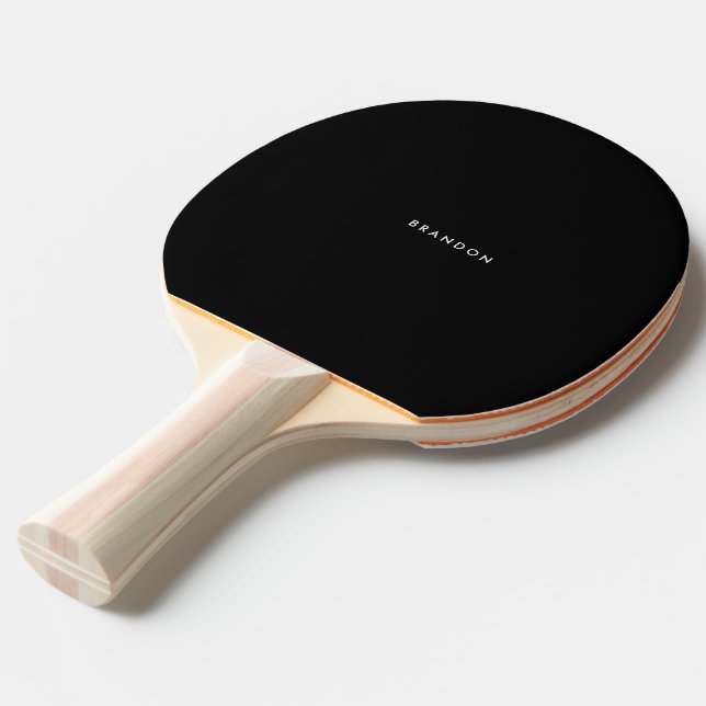 Personalisierte Geschenke für Männer - Ping Pong P Tischtennis Schläger (Vorderseite)