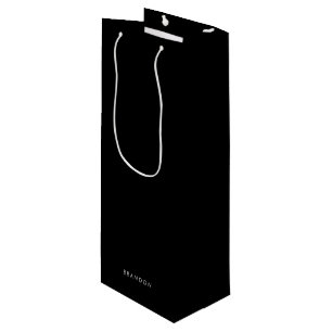 Personalisierte Geschenke für Männer Wein Schwarze Geschenktüte Für Weinflaschen