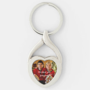 Personalisierte Geschenke für Oma Herzanhänger Schlüsselanhänger