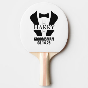 Personalisierte Geschenke für Trauzeugen Tischtennis Schläger
