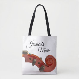 Personalisierte Geschenke für Violinen-Spieler Tasche