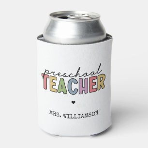 Personalisierte Geschenke für Vorschullehrer Dosenkühler