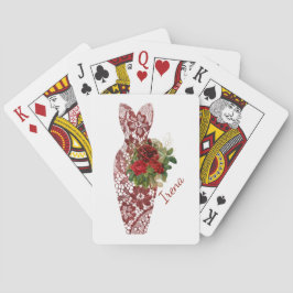 Personalisierte Geschenke von Bridesmaid Spielkarten