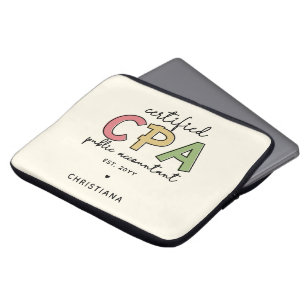 Personalisierte Geschenke von Wirtschaftsprüfern m Laptopschutzhülle