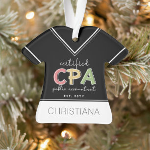 Personalisierte Geschenke von Wirtschaftsprüfern m Ornament