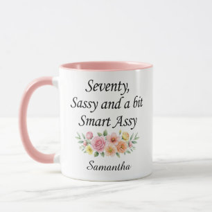 Personalisierte Geschenke zum 70. Geburtstag - Tas Tasse