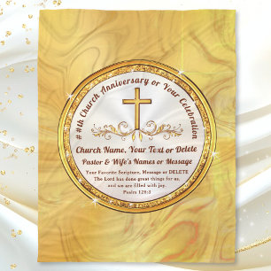 Personalisierte Geschenke zum Kirchenjubiläum, Pas Fleecedecke