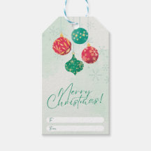 Personalisierte Geschenketiketten, frohe Weihnacht
